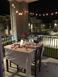 romantic dinner decoration