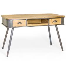 Wood and gold metal sloan desk. Shoreditch Metal And Wood Desk Console Table Industrial Console Table Industrial Desk