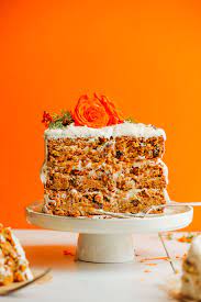 vegan gluten free carrot cake