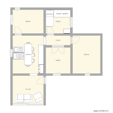 maison anglais plan dessiné par