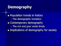 ppt demography powerpoint