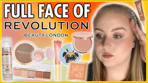 full face of makeup revolution first