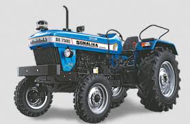 55 Hp Blue Sonalika Di 750 Iii Tractor Sat Kartar Tractor
