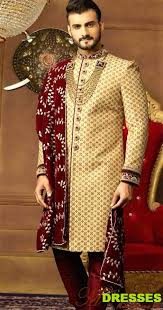 With the noticeable change in pakistani fashion trends, pakistani men can now make their own unique style statement on their special day. Latest Sherwani Designs In Pakistan For Men Wedding Mehndi Dresses 2020 2021 Pakistani Latest Wedding Wear Dresses