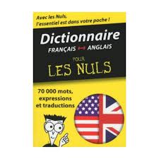 meilleurs dictionnaires anglais