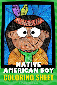 123 homeschool 4 me has some great native american tribe unit studies and printables to go with them: Free Printable Native American Boy Coloring Sheet