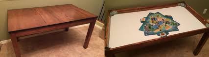 Ikea Table To A Gaming Table
