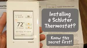 schluter ditra heat e wifi thermostat