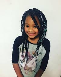 Cute crown hairstyle for black girls. The 11 Cutest Box Braids For Kids In 2020