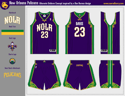 Shop licensed new orleans pelicans amplify your spirit with the best selection of pelicans gear, new orleans pelicans jerseys, and. Conrad Burry On Twitter Something A Little More New Orleans For My New Stab At A Pelicans Alternate Uniform Concept Mardigras Nola Http T Co Jdyeeqz1pt