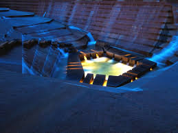 Fort Worth Water Gardens At Night