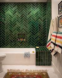 Bold Bathroom Tiles Ideas