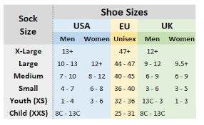 women s sock size chart off 61