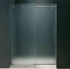 Plain Glass Door Frosted Thickness 12mm