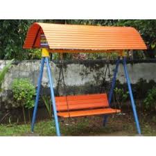 Outdoor Iron Garden Swing Bench