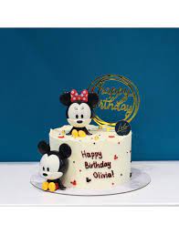 mickey and minnie mouse cake kids