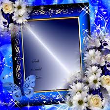 imikimi zo picture frames blue