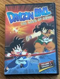 The manga is presented in full color and was released over a smaller number of volumes, with each volume containing more chapters than its original release. Dragon Ball The Saga Of Goku 1 Dvd Volume 1 Episodes 1 7 Trimark Pictures Ebay