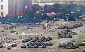 A spoof on leekspin.com, which i take it was a spoof on meatspin.com. The Story Behind The Iconic Tank Man Photo Cnn Com