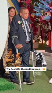 Murli Kant arrives at Antilia for the United in Triumph event ., United in Triumph 🇮🇳✨, Honouring the champions who made history — Women’s, Men’s & Blind Women’s Indian World Cup–winning teams., An ...