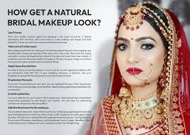 how get a natural bridal makeup look