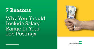 A Salary Range In Your Job Postings