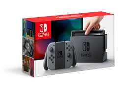 Nintendo Switch Console With Gray Joy Con Walmart Com
