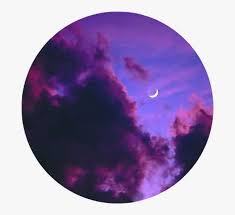 Tumblr Aesthetic Pastel Space Stars Moon Png Aesthetic - Dark Clouds With  Moon PNG Image | Transparent PNG Free Download on SeekPNG