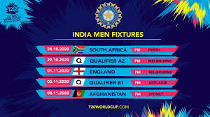 A total of ten teams will be participating in the tournament the final of which. T20 World Cup On Twitter How Do You Rate India S Chances At The T20worldcup In 2020 Here Are Their Fixtures For Both The Men S And Women S Tournaments Https T Co 9sycazksfz