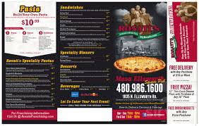 rosati s pizza menus in mesa arizona