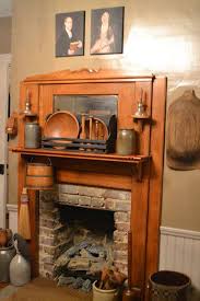 Decor Primitive Fireplace