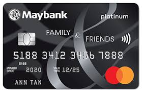 maybank family friends card best