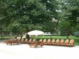 Outdoor Wooden Chairs Handcrafted From