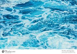 Aqua Blue Sea Water Texture Natural