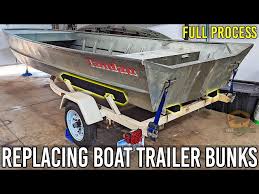 boat trailer bunks carpet replacement