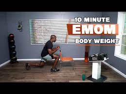 10 minute body weight emom workout