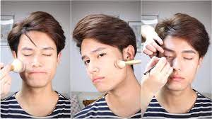 male k pop idol makeup you