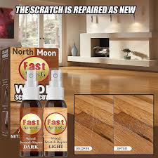 wooden scratch cover remover spray set