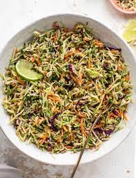 broccoli slaw with ramen noodles and