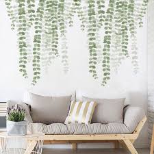 Vine Wall Decal Natural Plants Wall