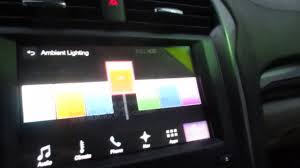 2017 2020 Ford Fusion Interior Ambient Lighting