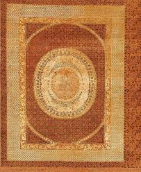 obeetee charbagh carpet capre brown