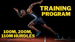 sprint program 100m 200m