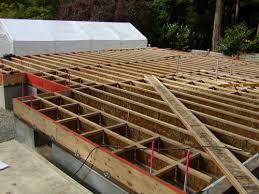 Floor cantilevered perpendicular and parallel to floor truss span. I Joist Wikipedia