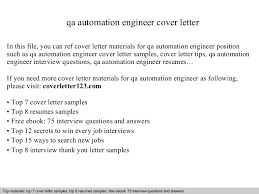 How to write a cover letter (plus tips and examples). Qa Automation Engineer Cover Letter