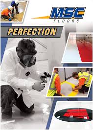 industrial floor coating application