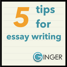 5 Tips For Stress Free Essay Writing Ginger Software