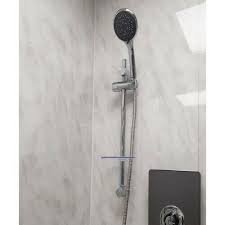Light Grey Marble 5mm Bathroom Pvc