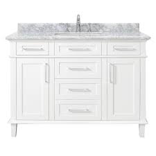 Price and other details may vary based on size and color. Home Decorators Collection Sonoma 48 Inch White Single Sink Vanity The Home Depot Canada