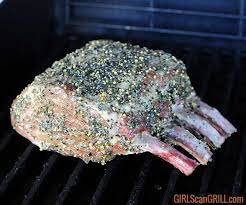 reverse seared pork prime rib roast